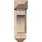 Ekena Millwork Westlake Arts and Crafts Smooth Bracket w/ Offset Brace, Douglas Fir, 5 1/2"W x 14"D x 18"H BKT0604X14X18WTL03SDF - alternate 2